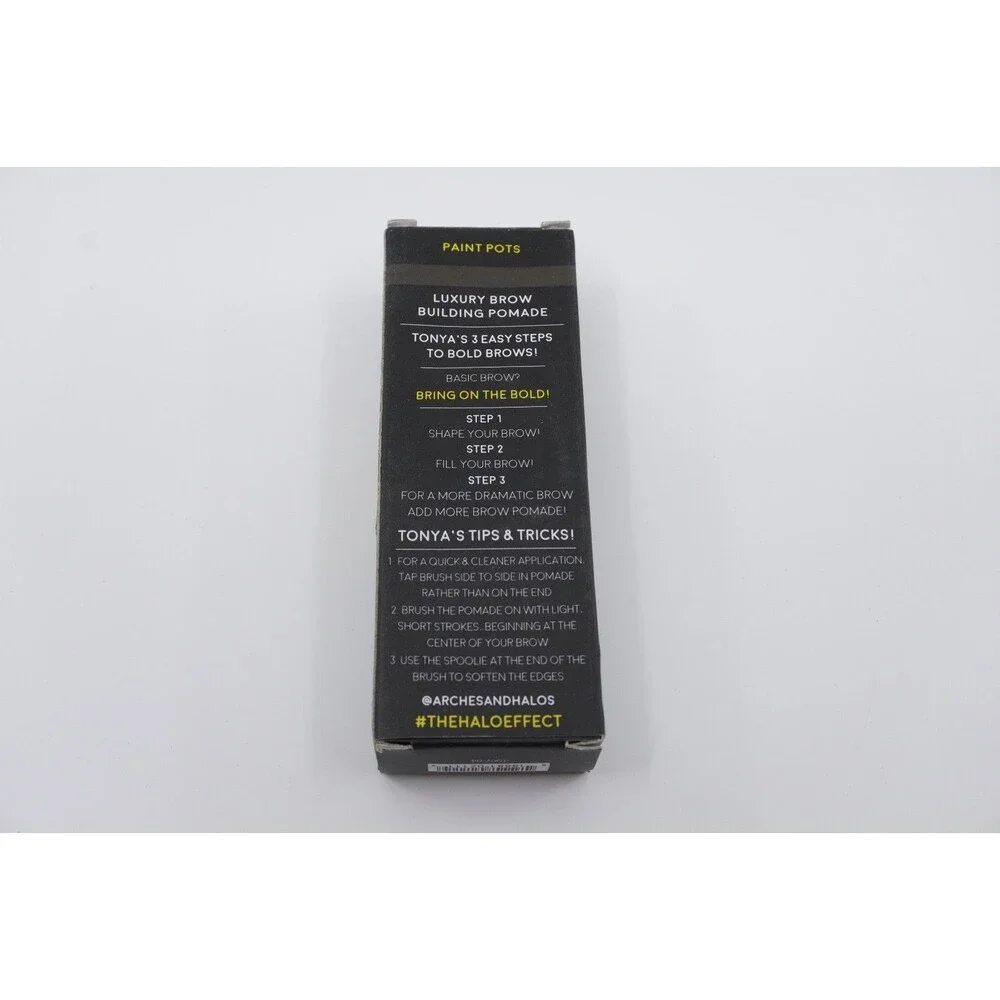 Arches & Halos Luxury Brow Building Pomade Dark Brown 0.106 oz - New